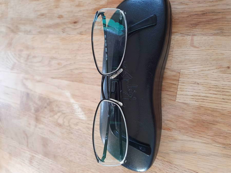 Ray Ban Damenbrille (Weiß, Tragerand) aus Metall ...